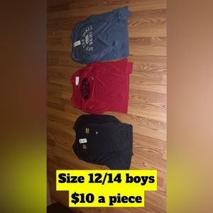 Vans long sleeve shirts size 12/14